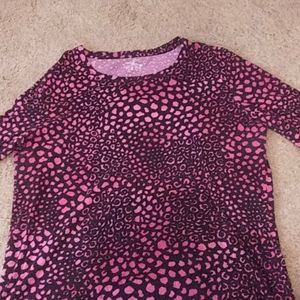 Pink and black XL long sleeve shirt